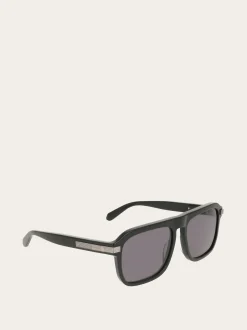 Rectangular frame sunglasses - Men