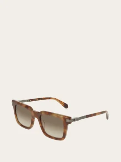 Rectangular frame sunglasses - Men