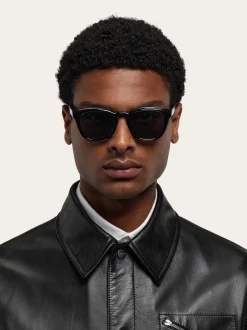 Rectangular frame sunglasses - Men