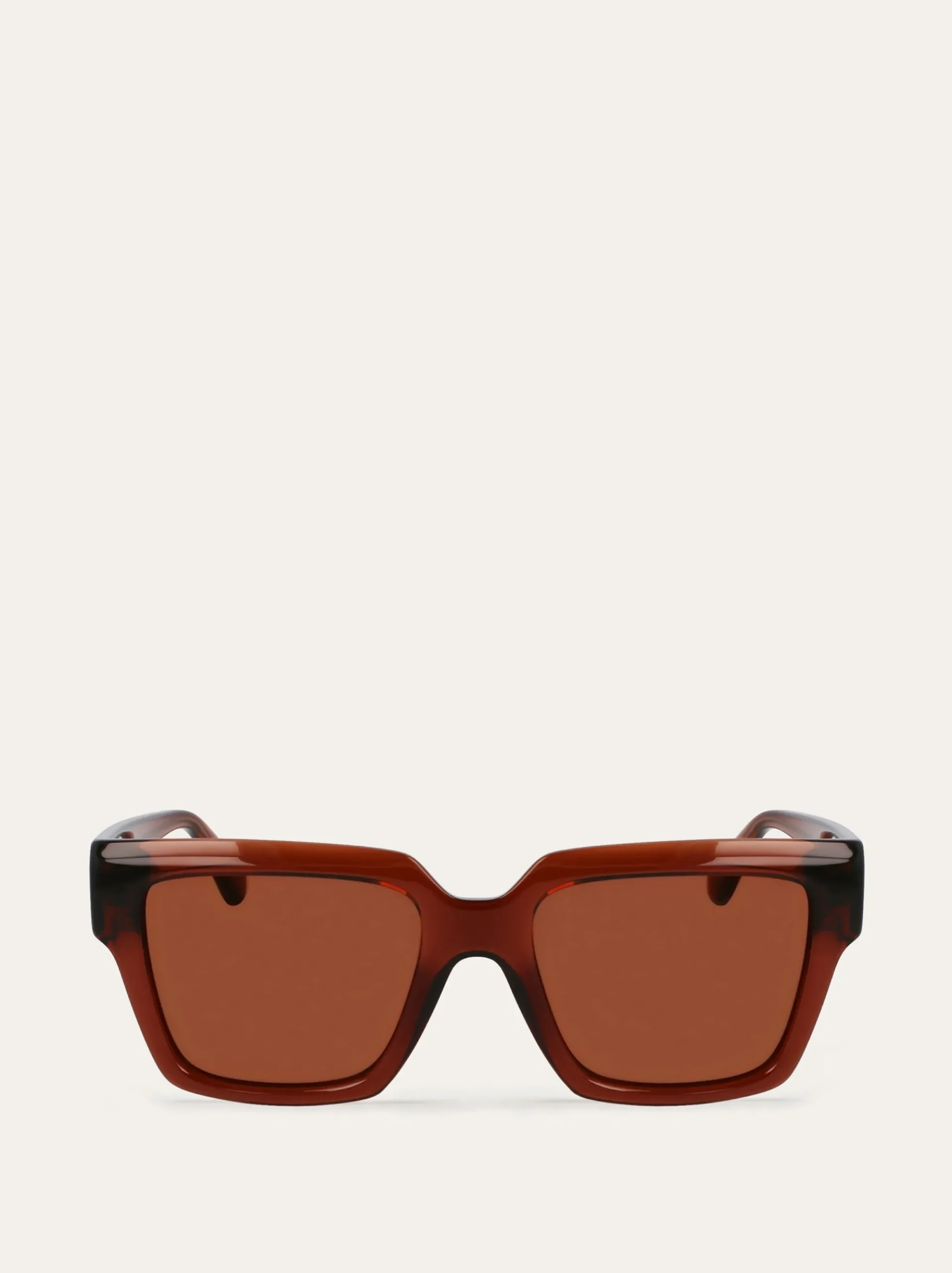 Rectangular frame sunglasses - Women