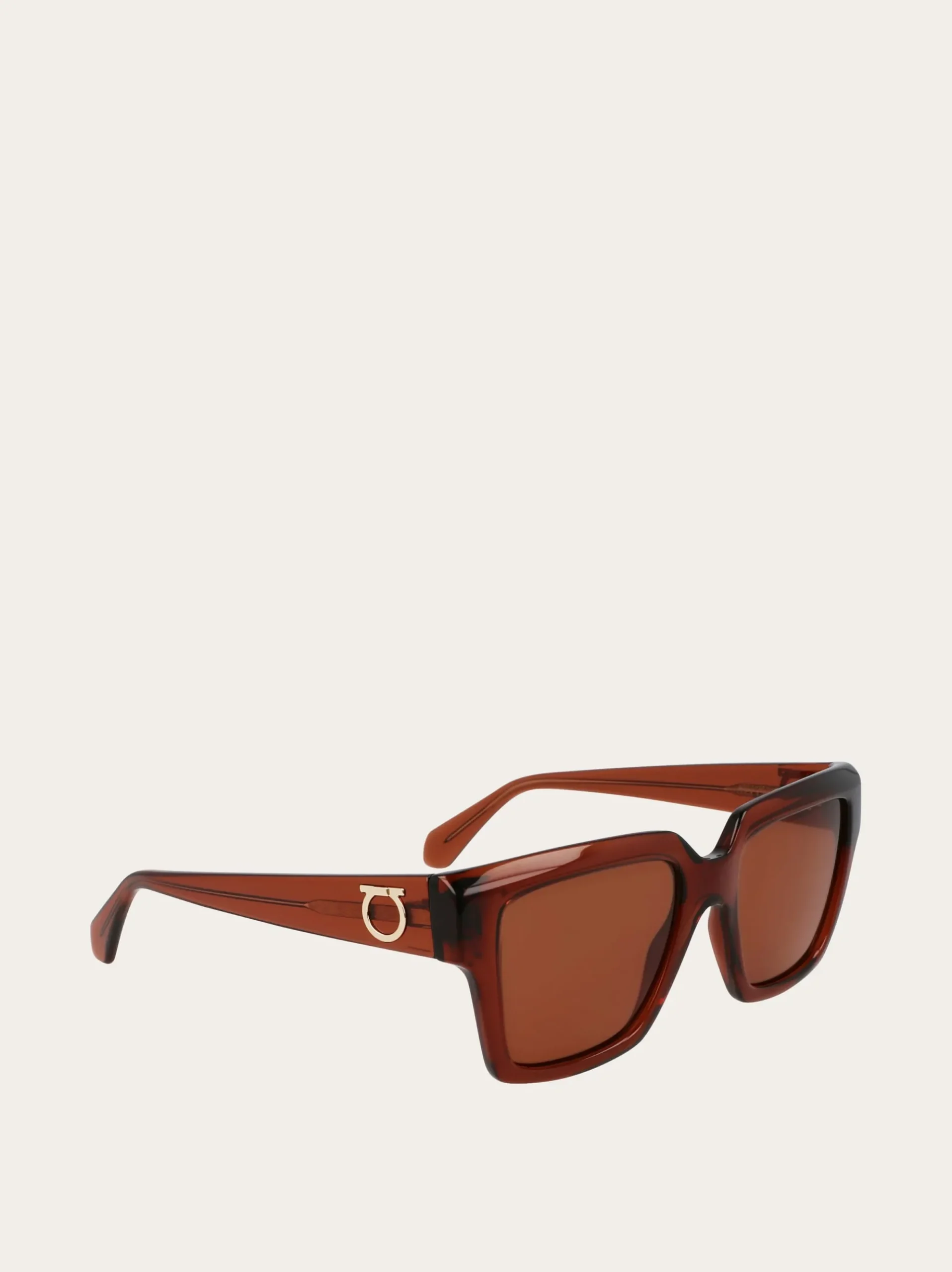 Rectangular frame sunglasses - Women