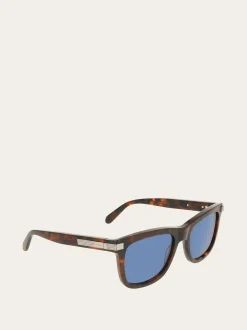 Rectangular frame sunglasses - Men