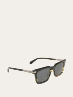 Rectangular frame sunglasses - Men