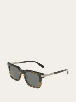 Rectangular frame sunglasses - Men