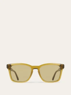 Rectangular frame sunglasses - Men