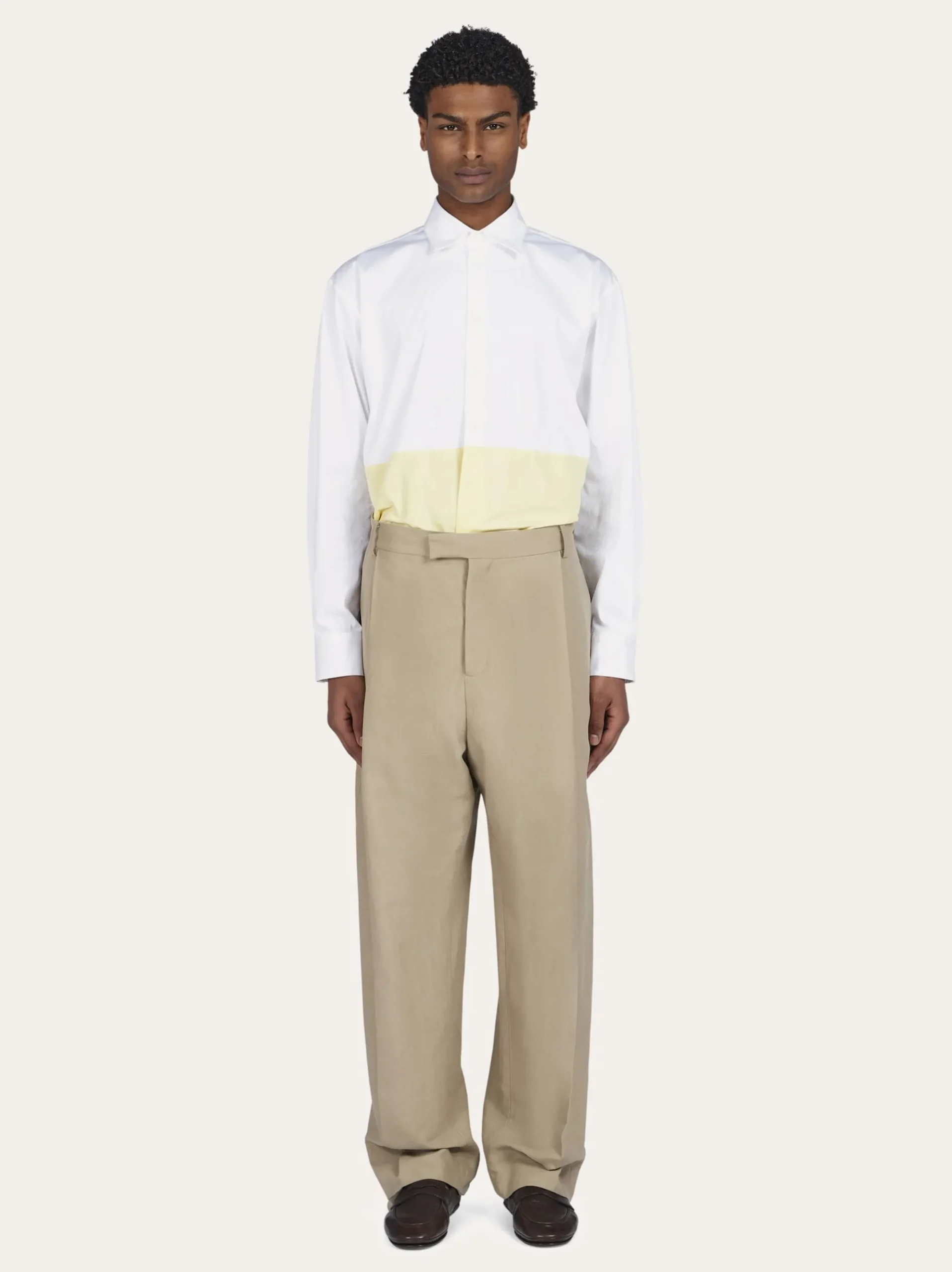 Relaxed tailored trouser - Men