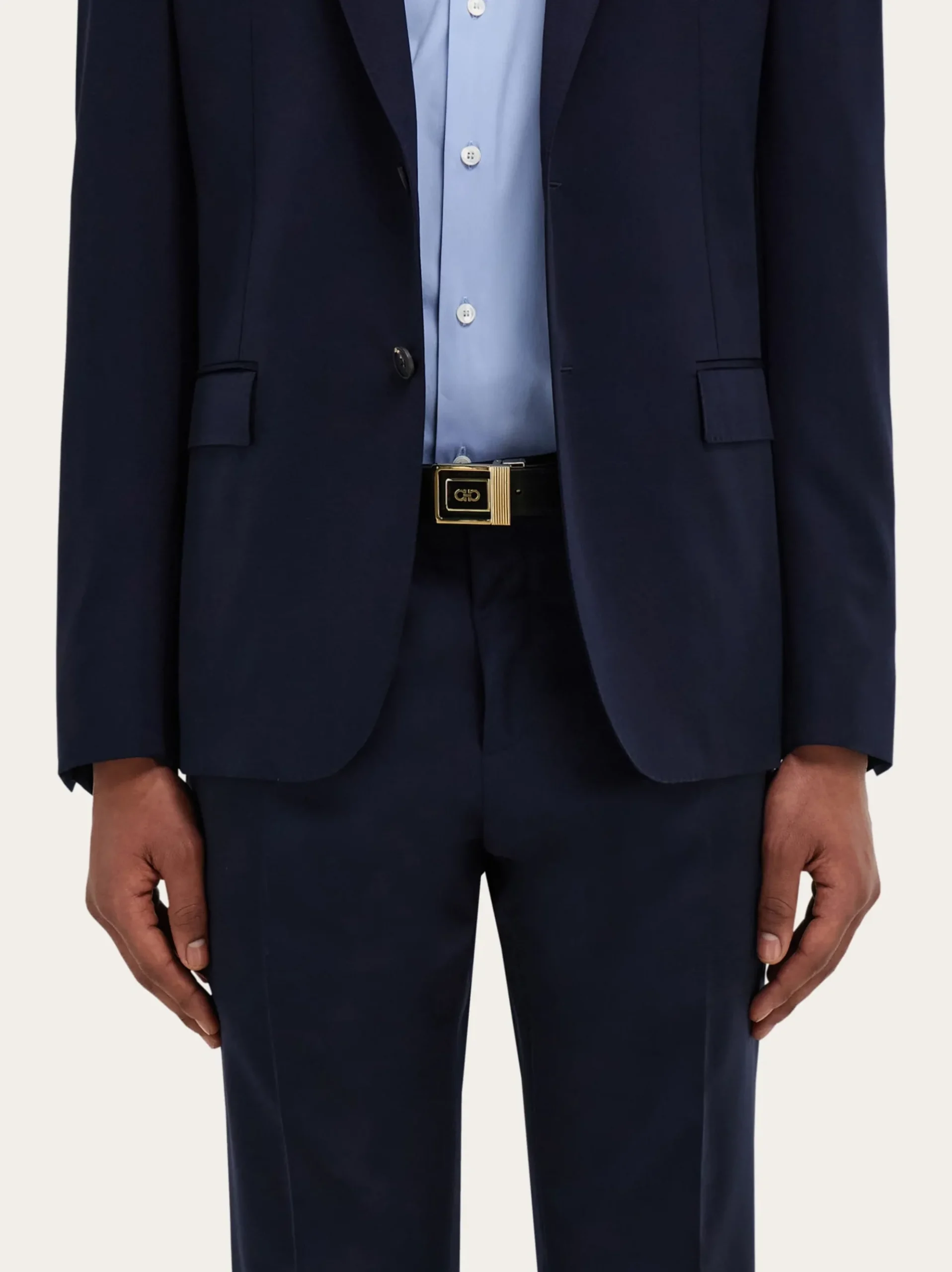 Reversible and adjustable belt - Men