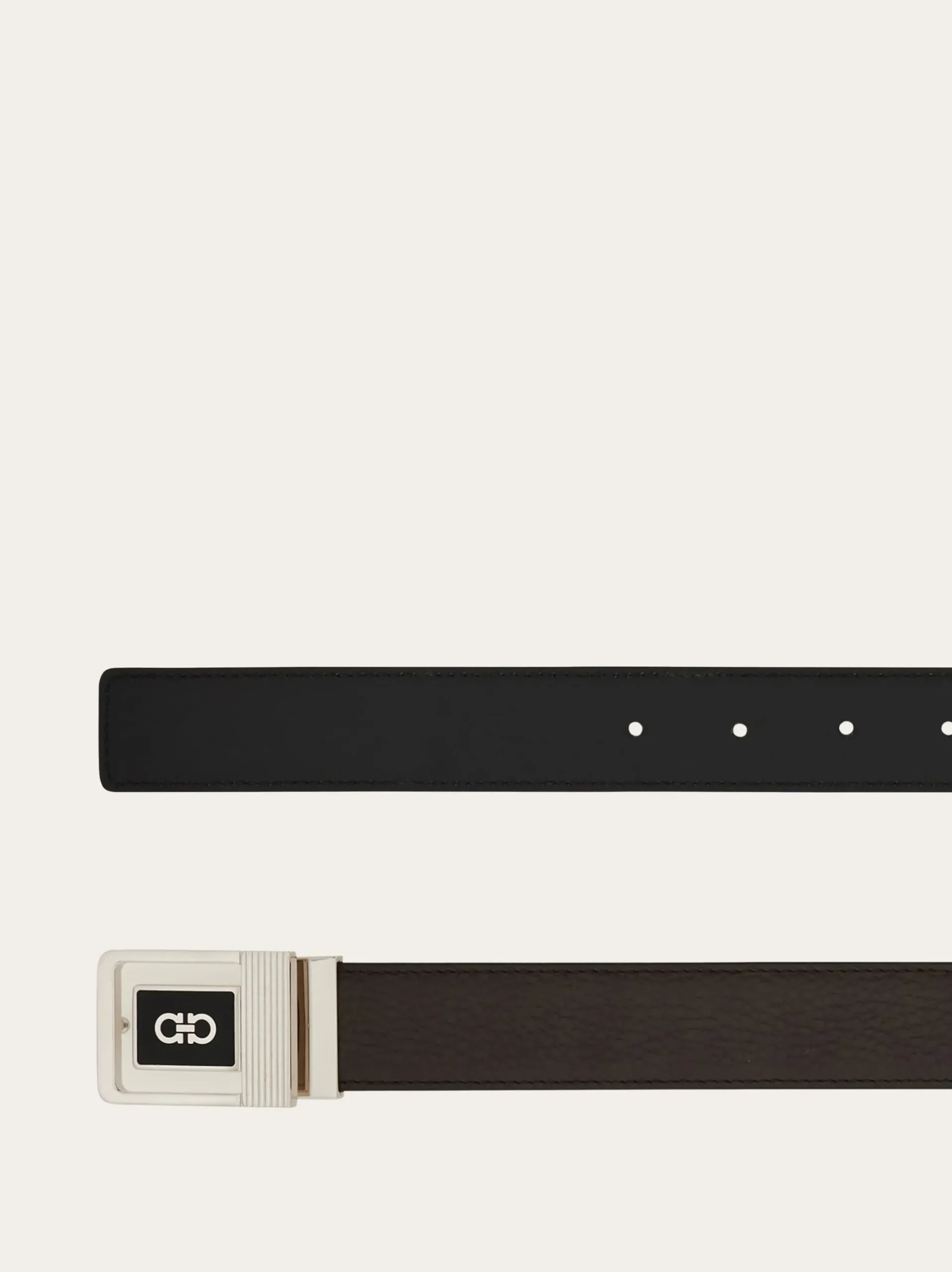 Reversible and adjustable belt - Men