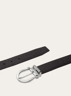 Reversible and adjustable belt - Men