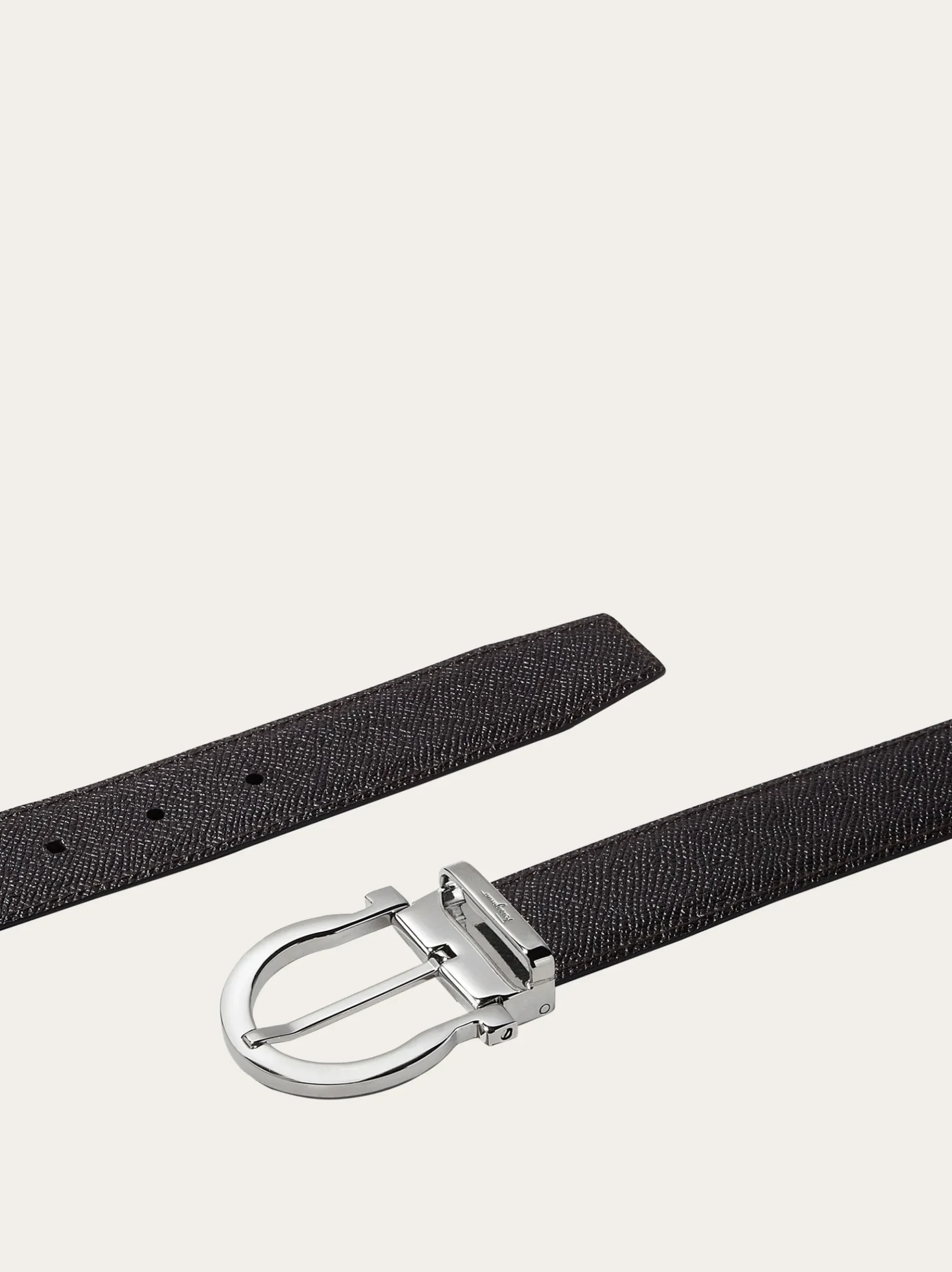 Reversible and adjustable belt - Men
