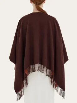 Reversible hood with Rooster print - Women