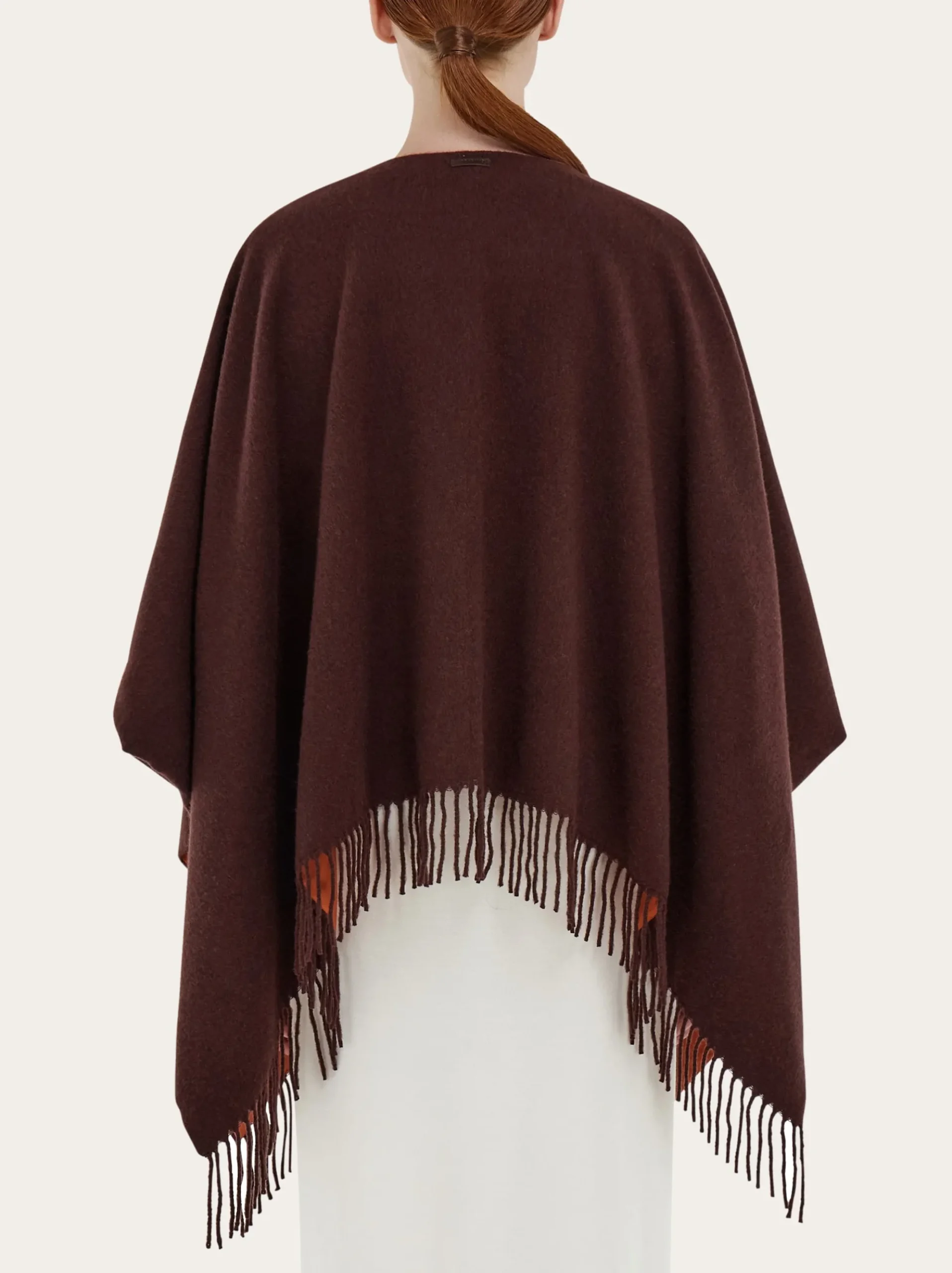 Reversible hood with Rooster print - Women