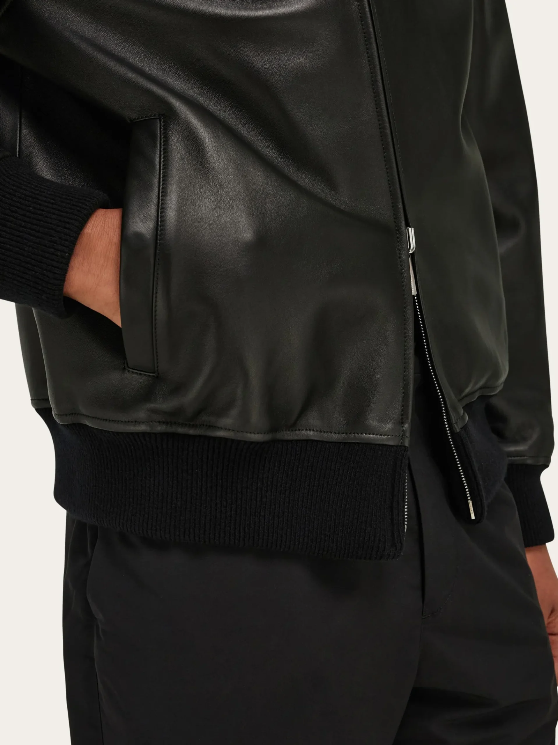 Reversible nappa blouson - Men