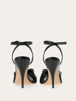 Sandal with Gancini element - Women