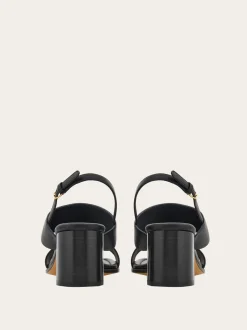 Sandal with Gancini ornament - Women