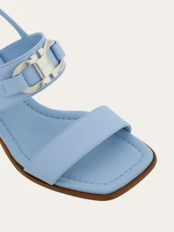 Sandal with Gancini ornament - Women
