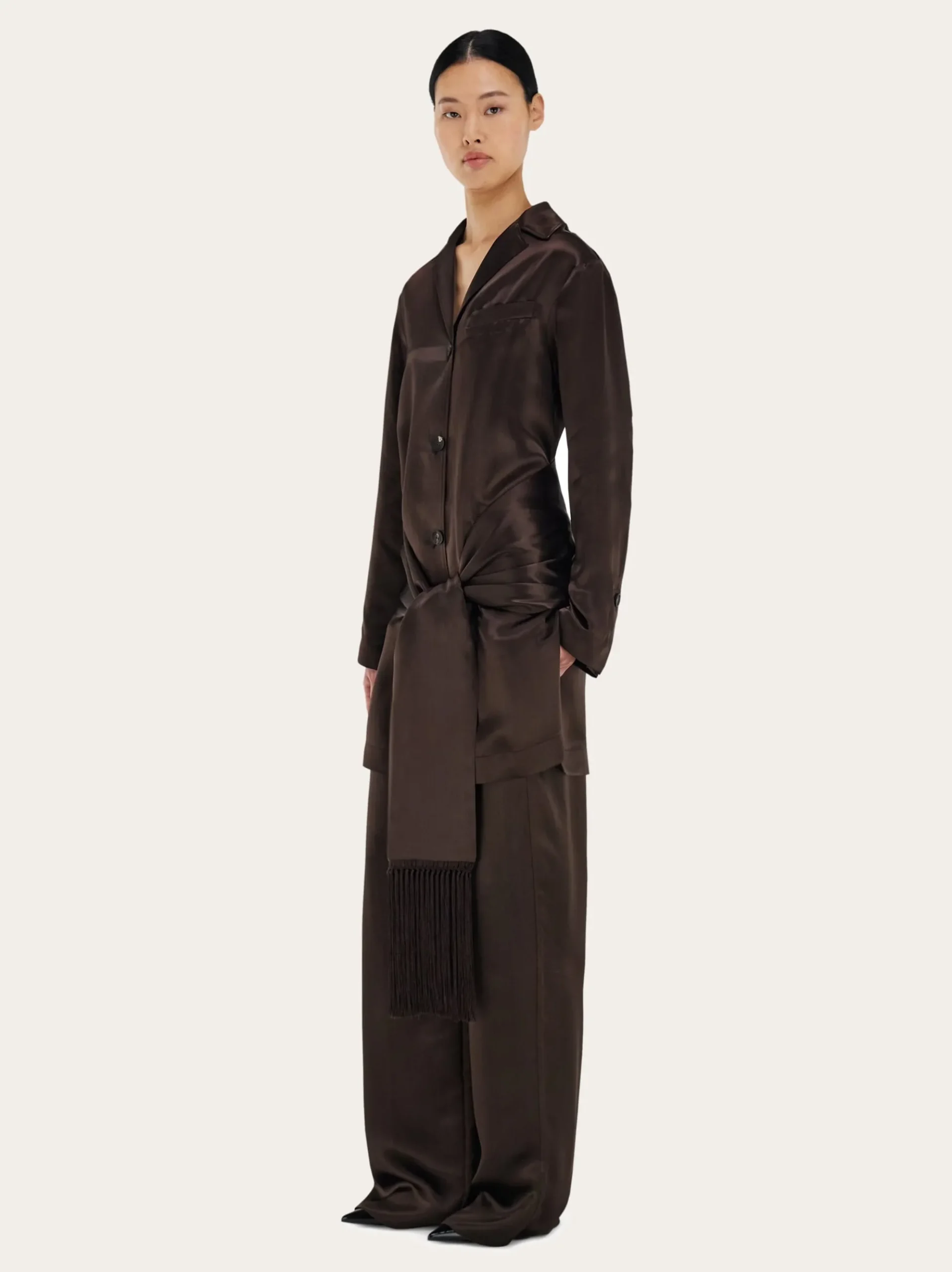 Satin jacket - Women