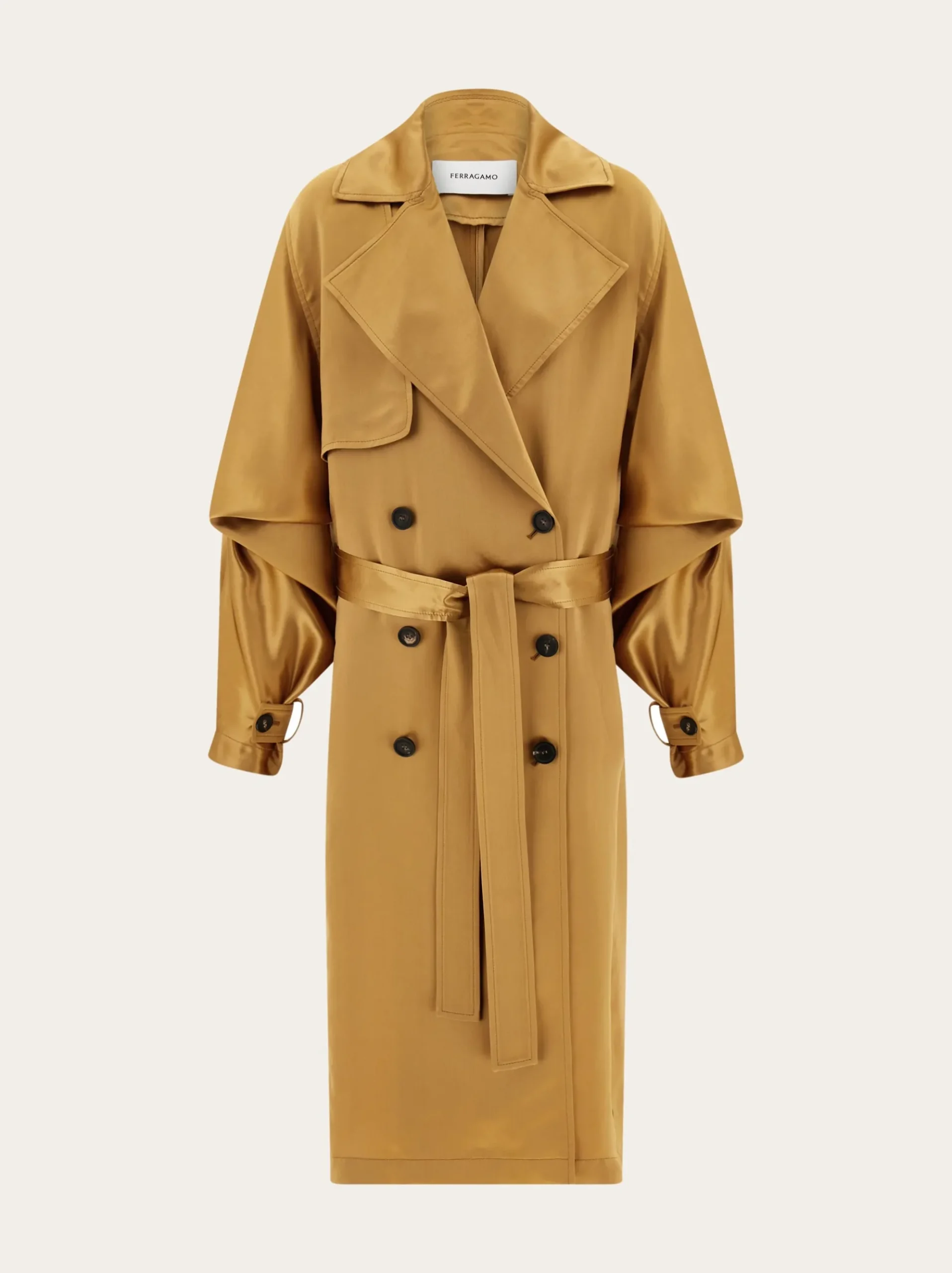 Satin trench - Women