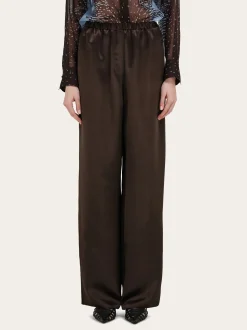 Satin trouser - Women