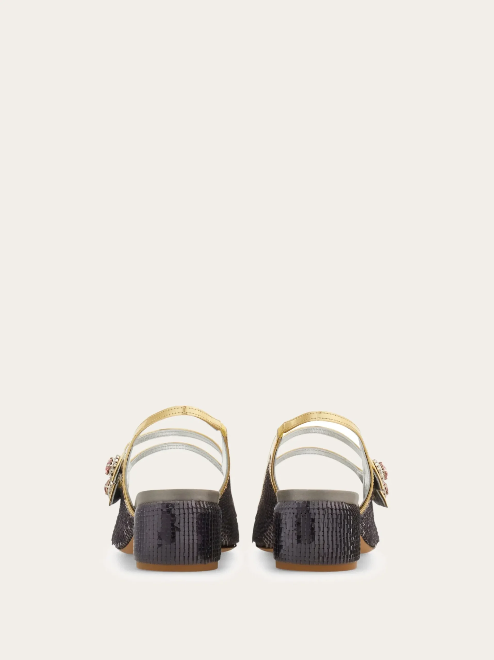 Sequin embellished slingback - Women