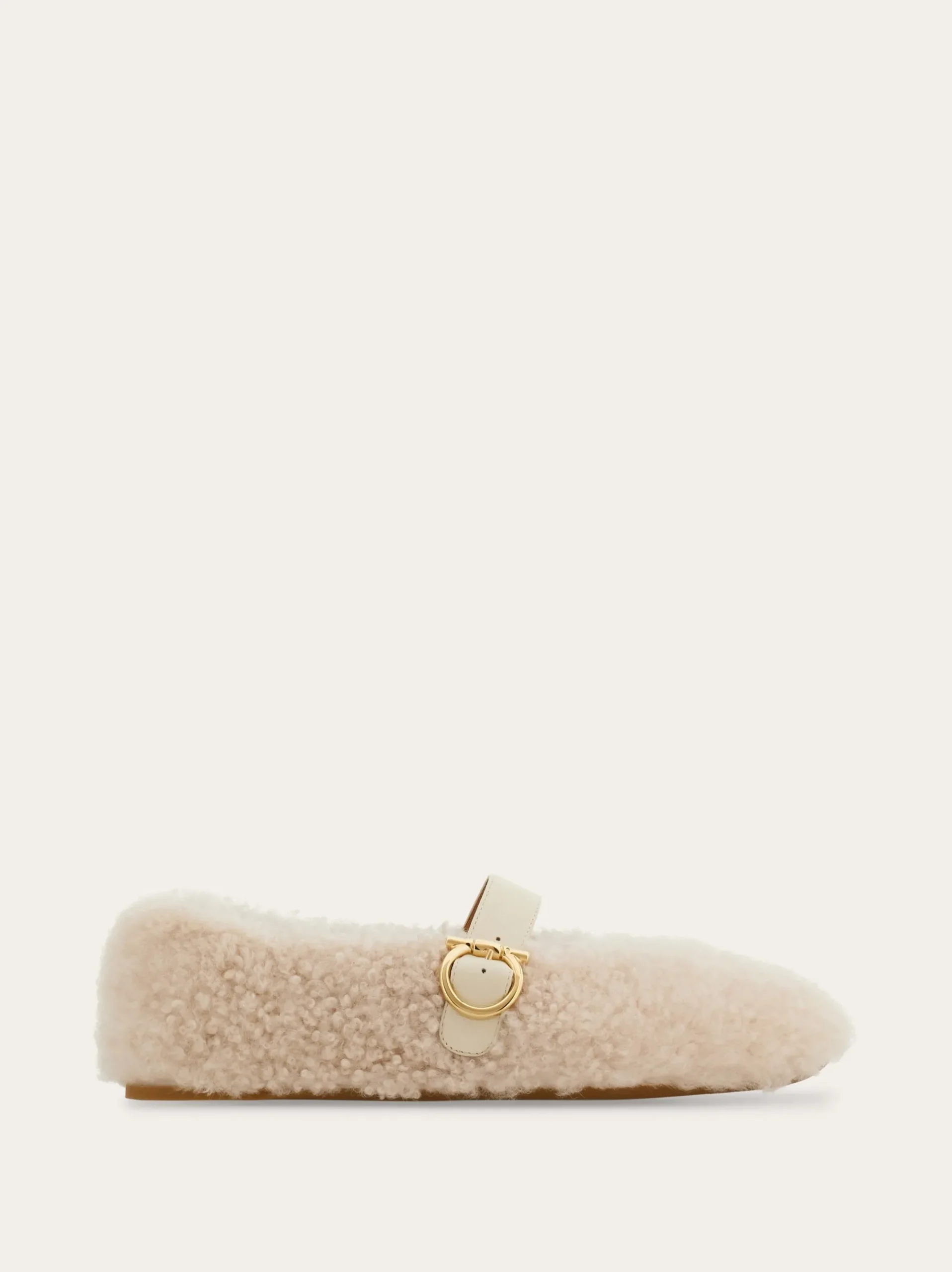 Shearling ballet flat - Women
