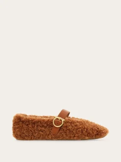 Shearling ballet flat - Women