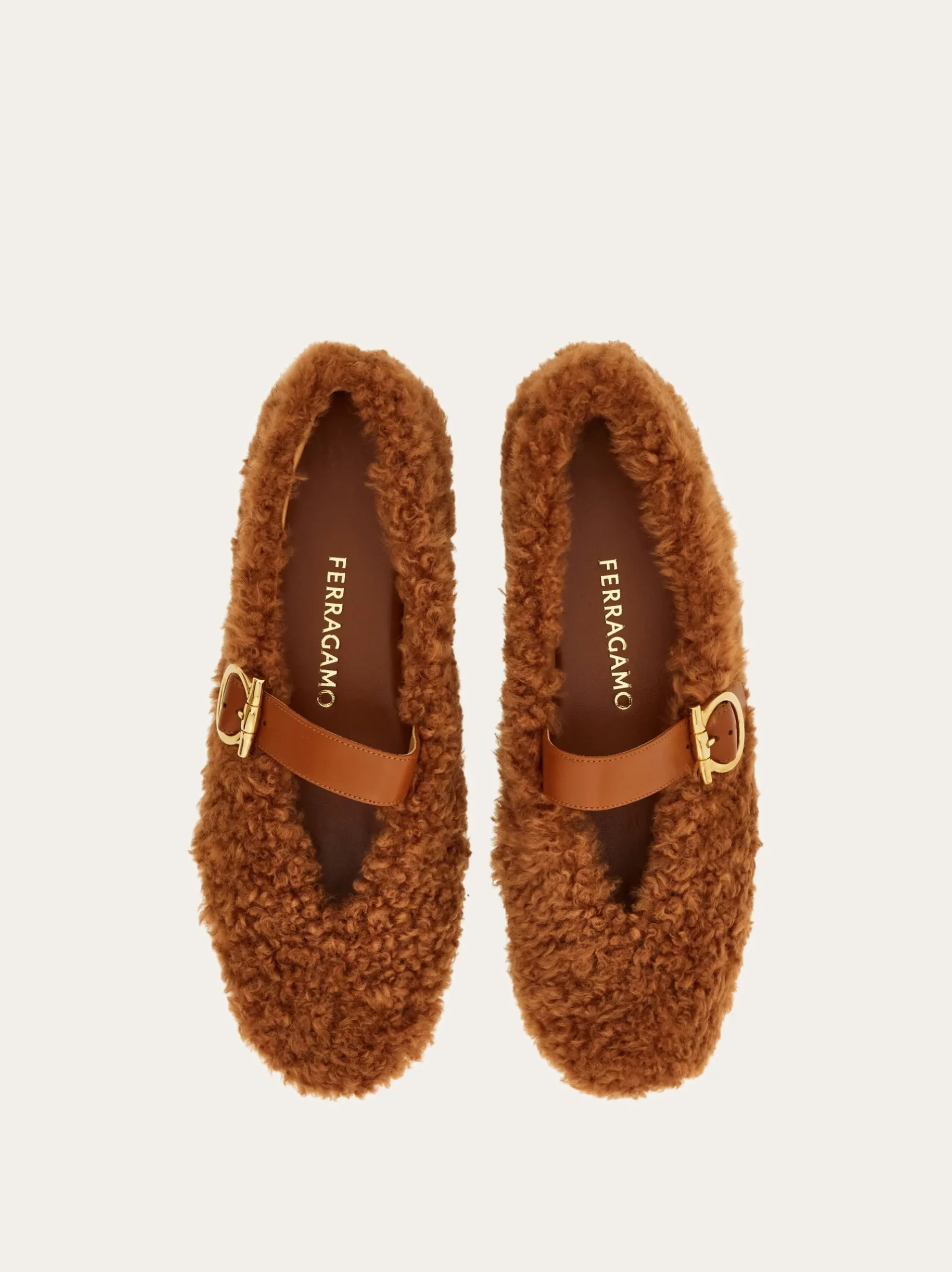 Shearling ballet flat - Women