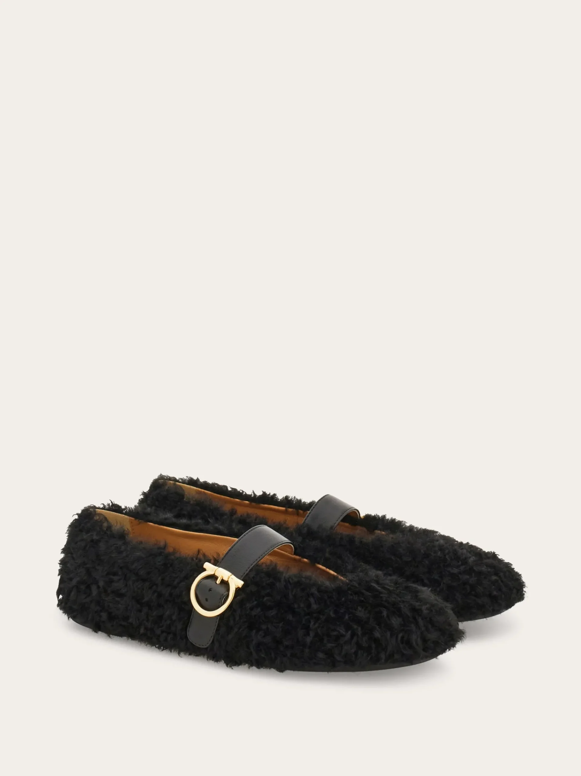 Shearling ballet flat - Women