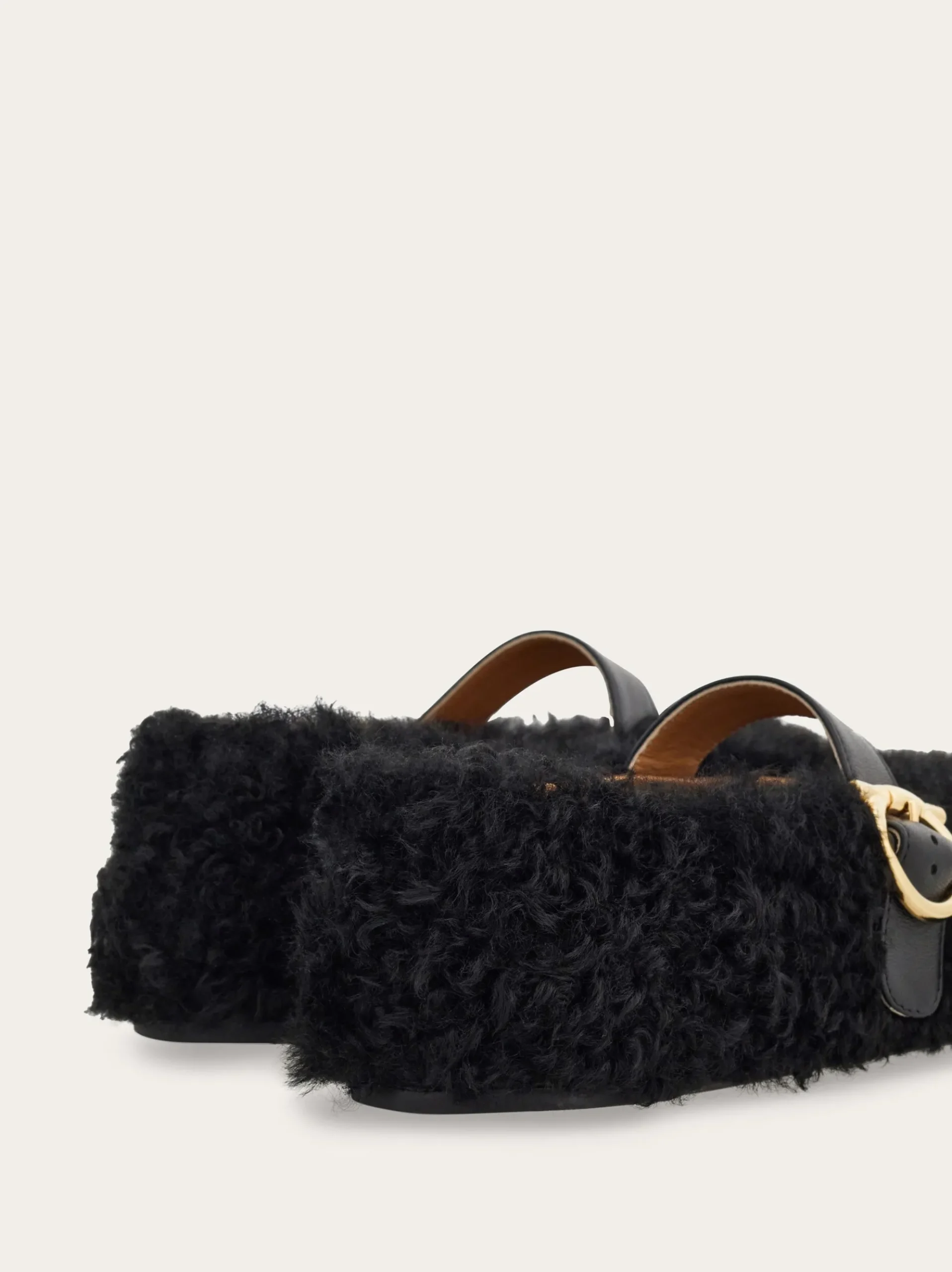 Shearling ballet flat - Women