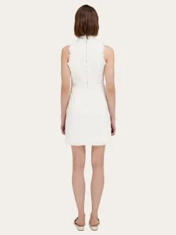 Short denim dress - Women