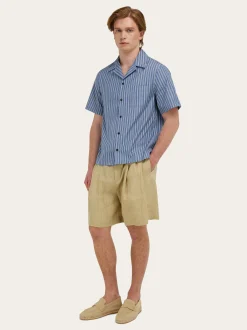 Short sleeve popline shirt - Men