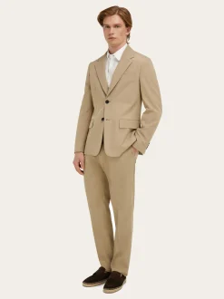 Silk and wool tailored trouser - Men