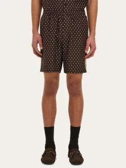 Silk Bermuda shorts - Men