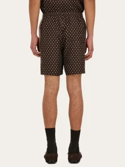 Silk Bermuda shorts - Men