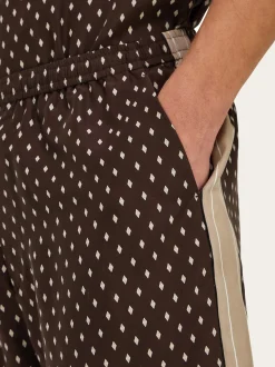 Silk Bermuda shorts - Men