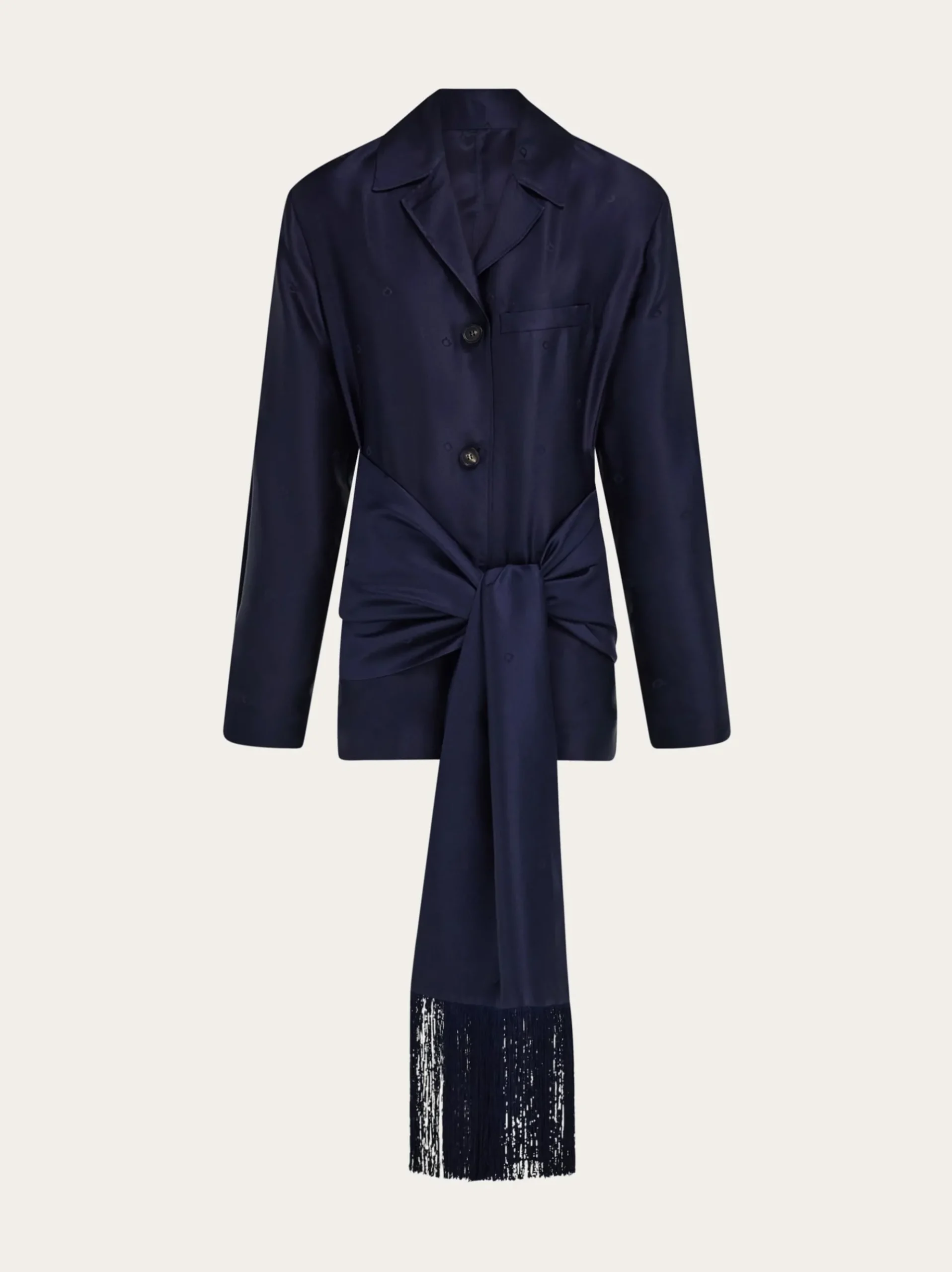 Silk shirt jacket - Women