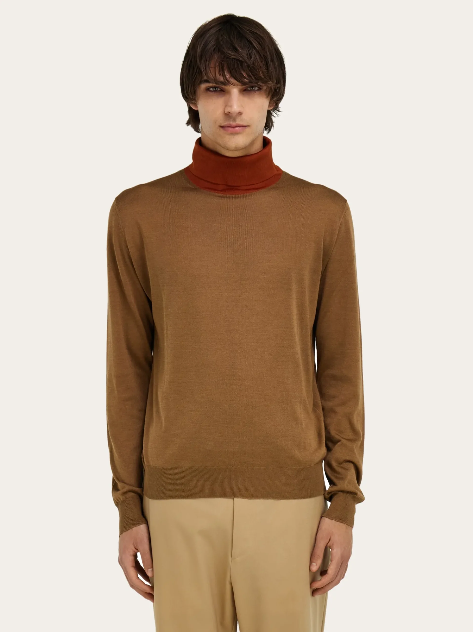 Silk turtleneck - Men