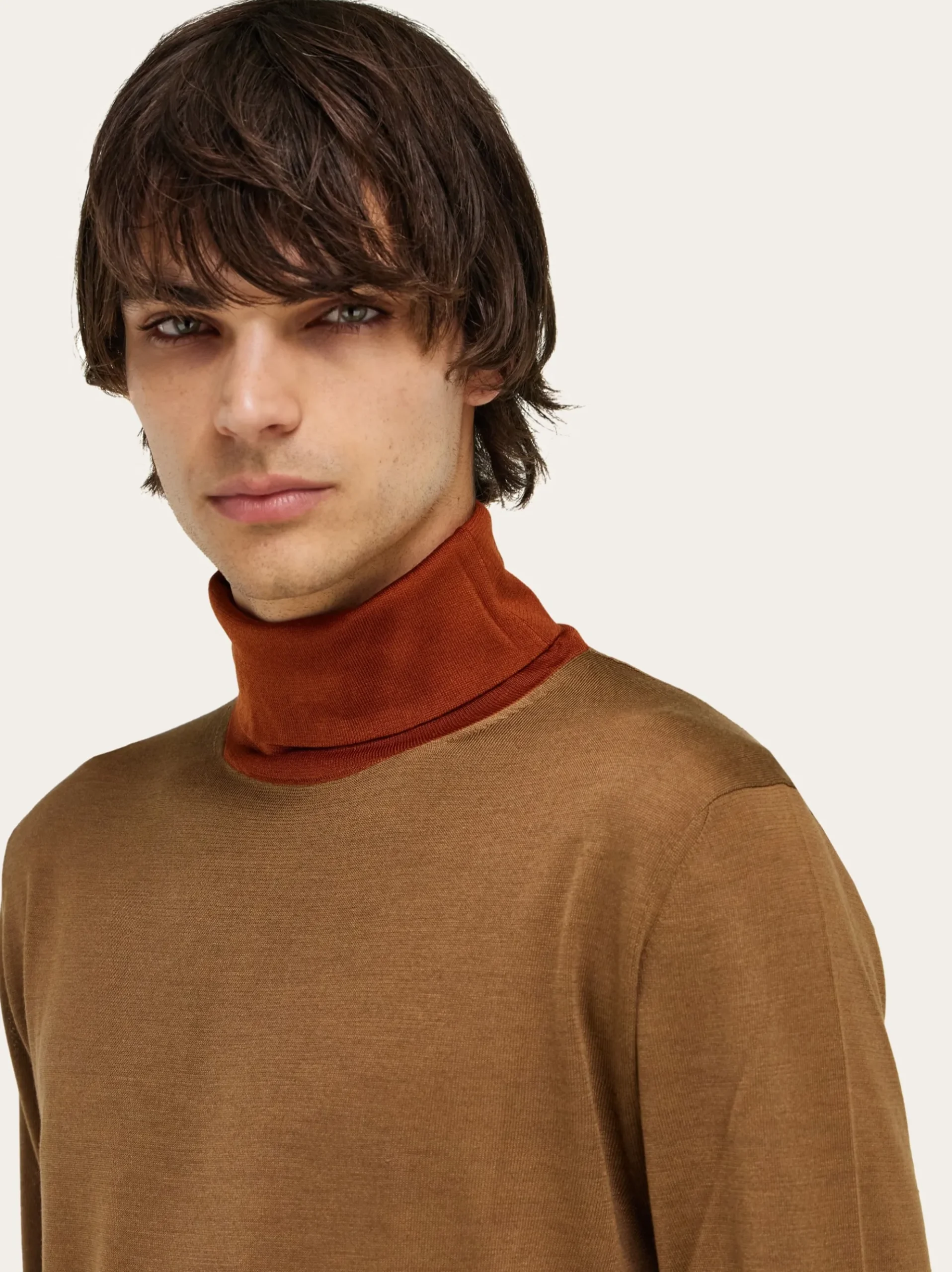 Silk turtleneck - Men