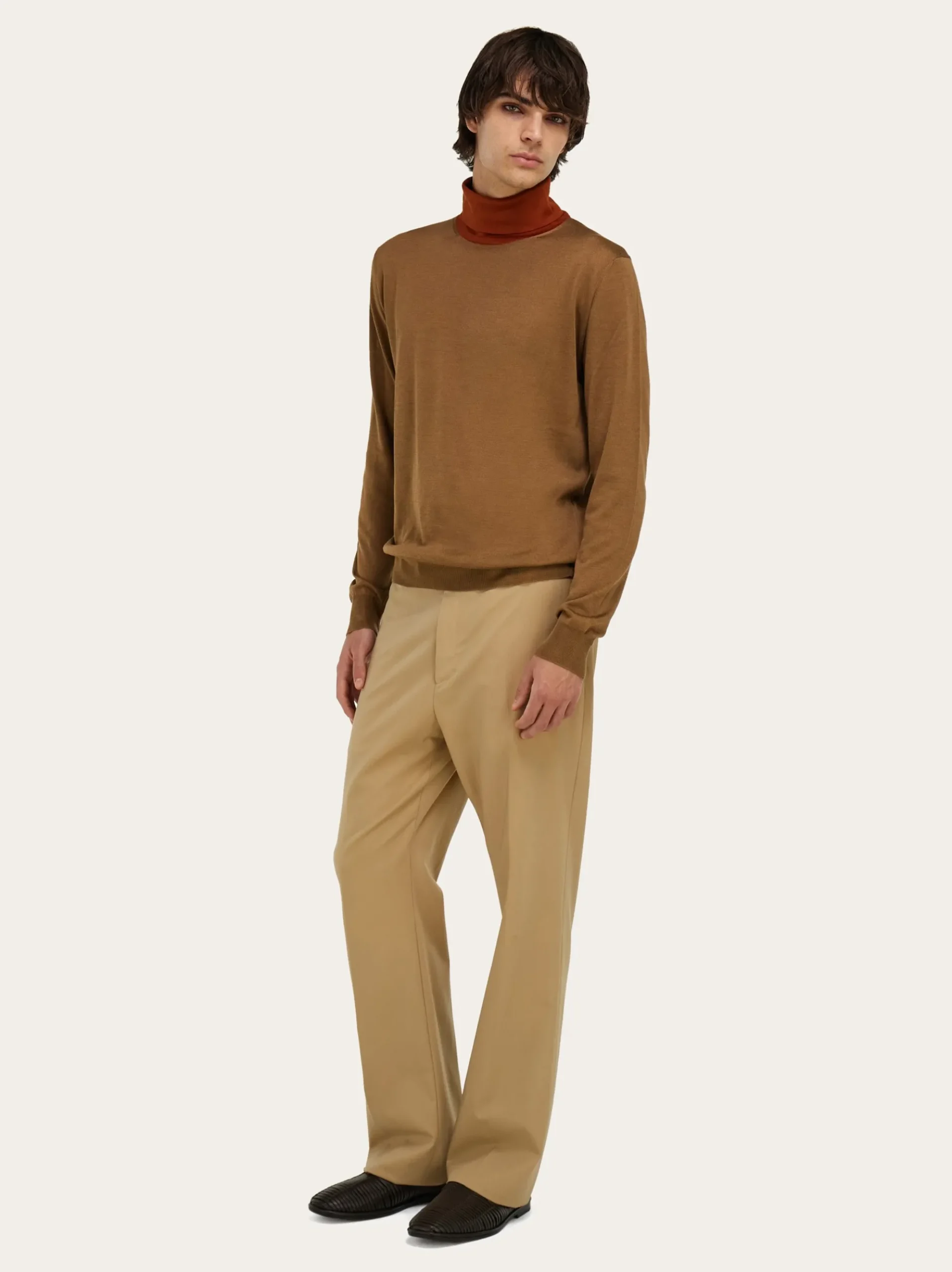 Silk turtleneck - Men