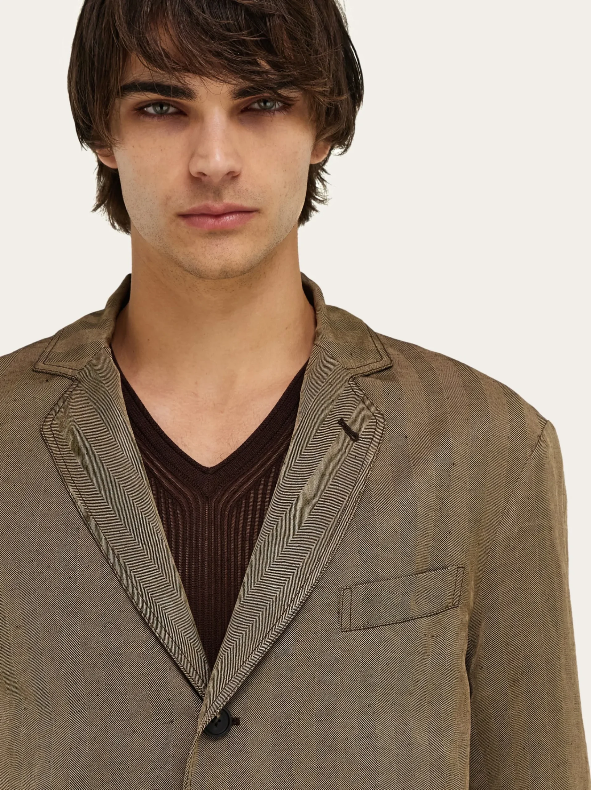 Single breasted blazer - Men