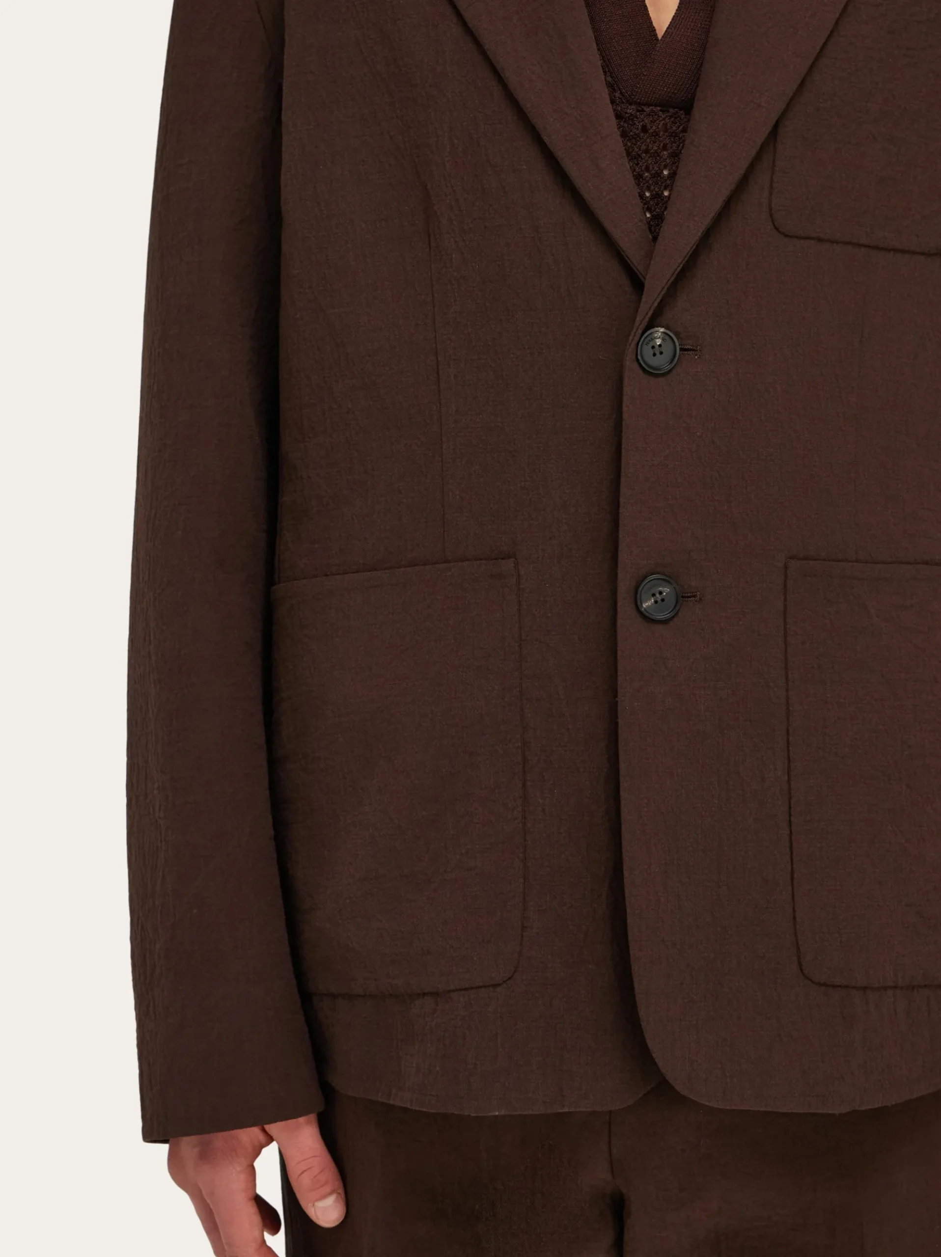 Single breasted blazer - Men