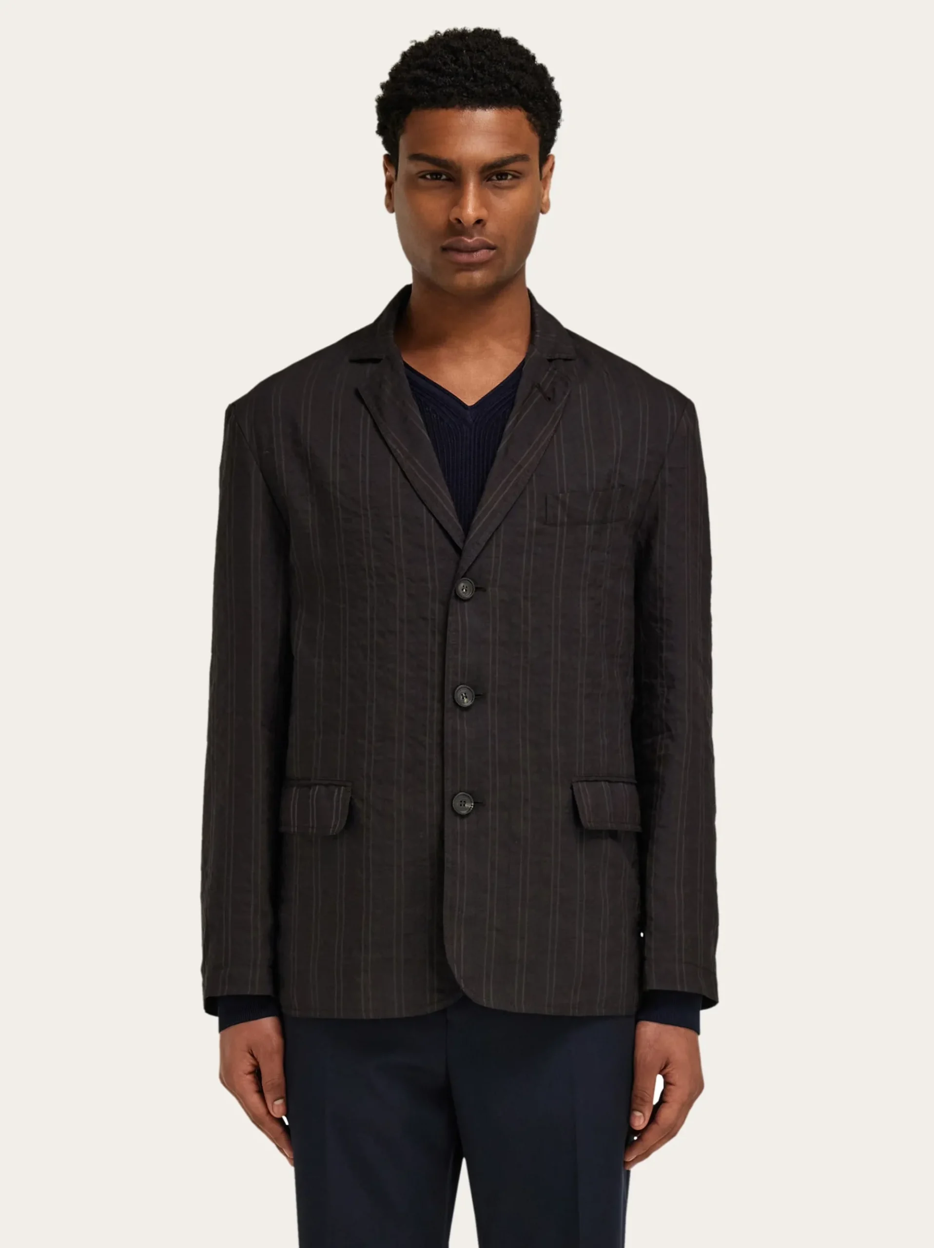 Single breasted blazer - Men