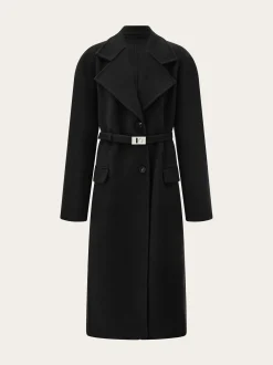 Single breasted coat - Women