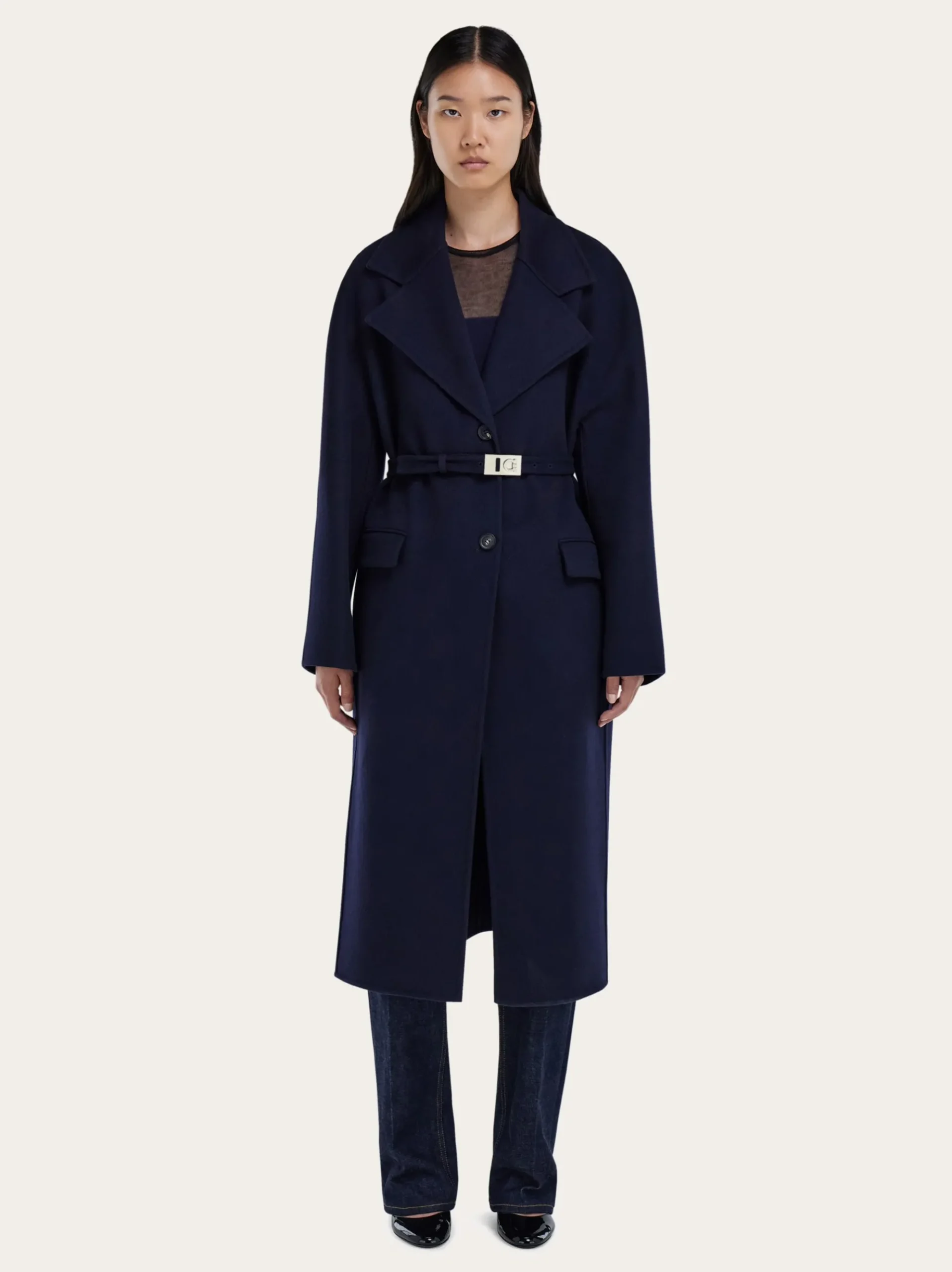 Single breasted coat - Women
