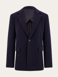 Single breasted jersey blazer - Men