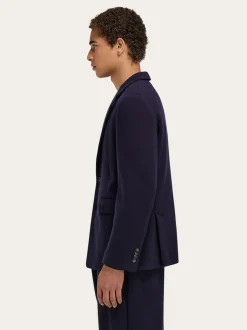 Single breasted jersey blazer - Men