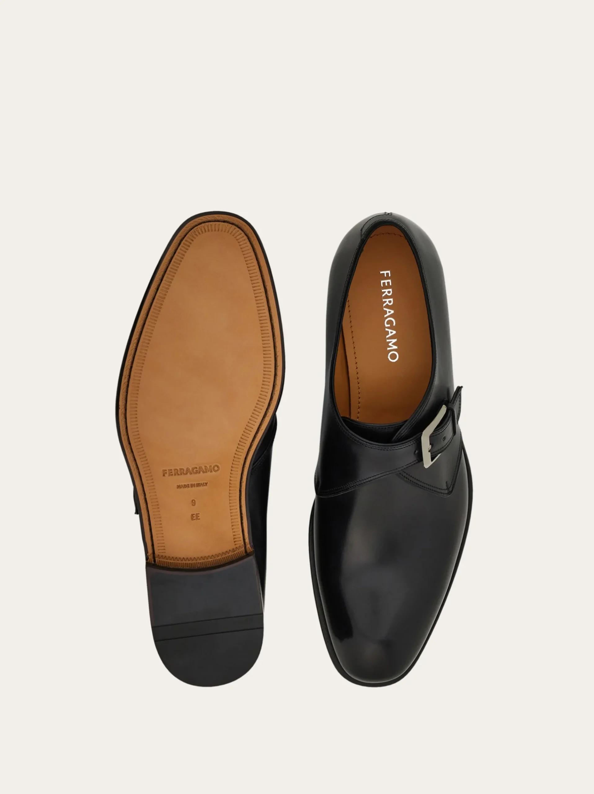 Single monk shoe - Men