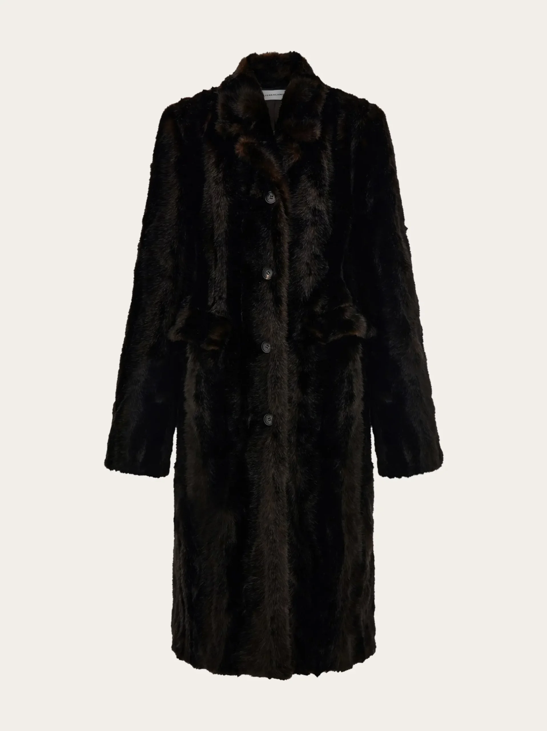 Single-breasted coat - Women