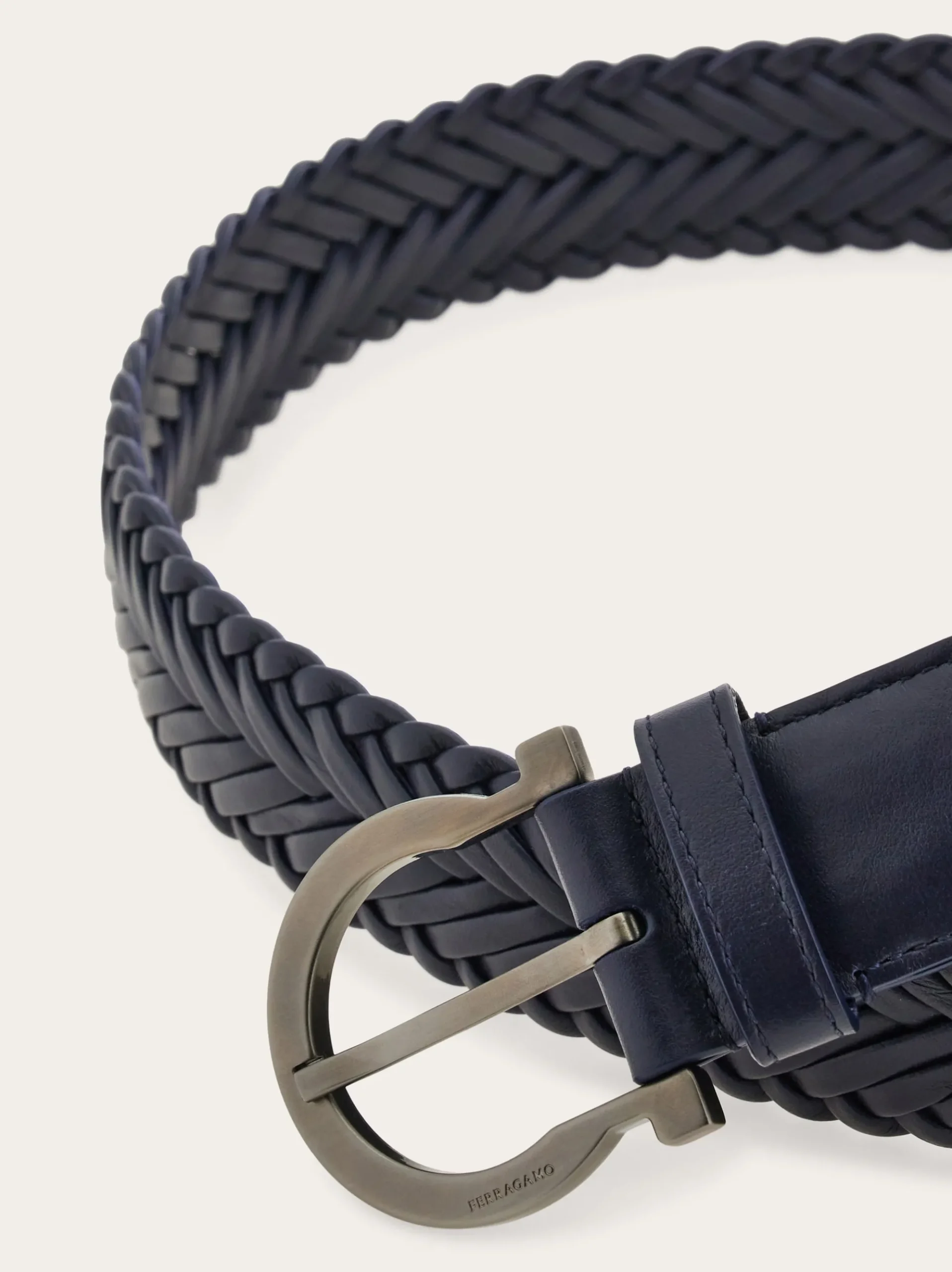 Sized Gancini belt - Men