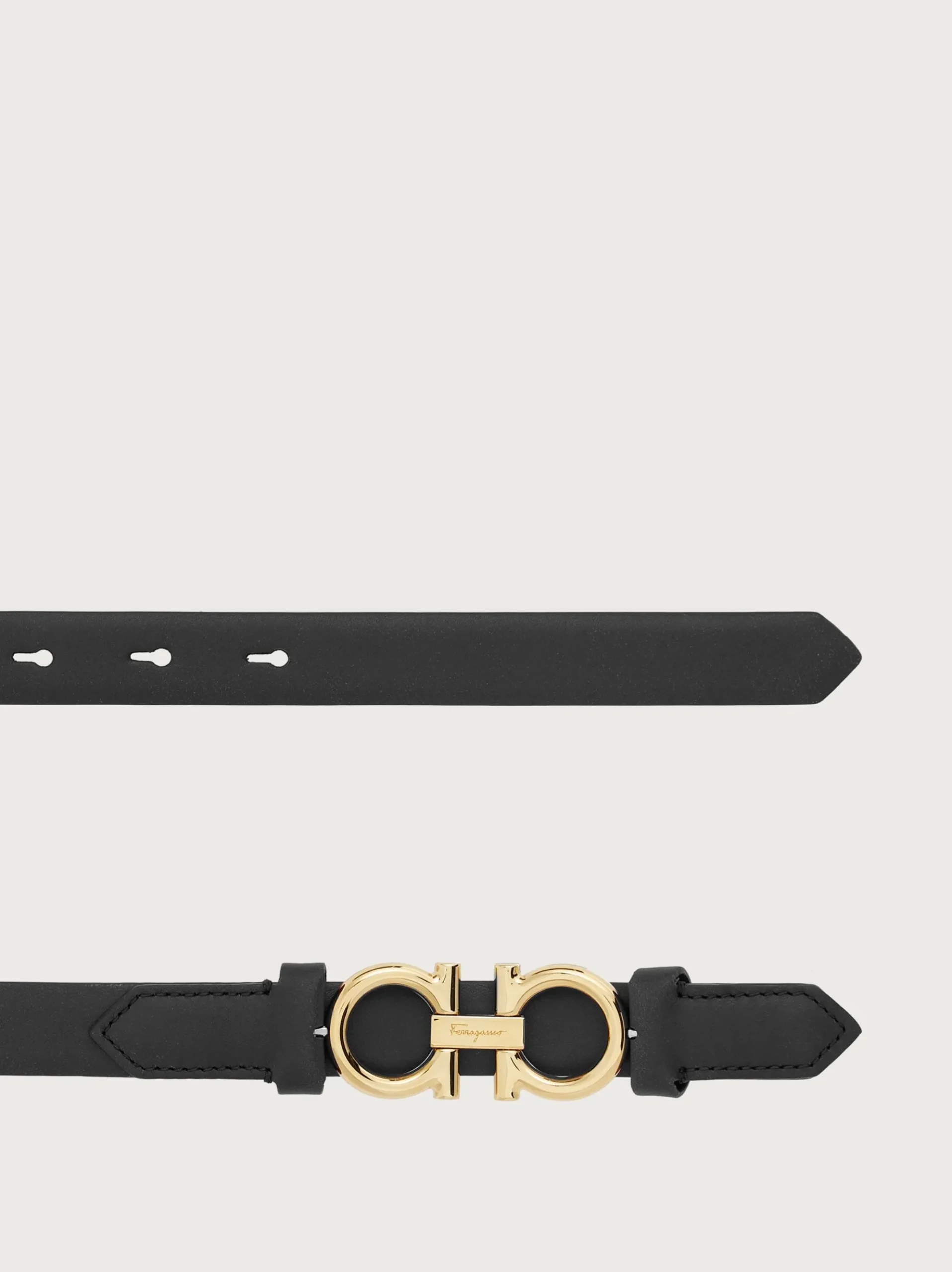 Sized Gancini belt - Women